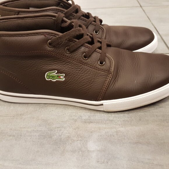 Lacoste Mens Ampthill Casual Sneaker size 11 excellent newish - Picture 3 of 11